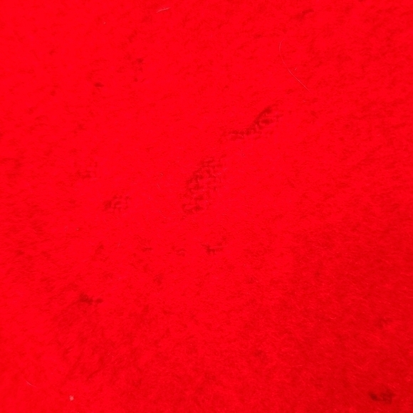 80s Oversized Pleated Red Wool Coat - Picture 14 of 15